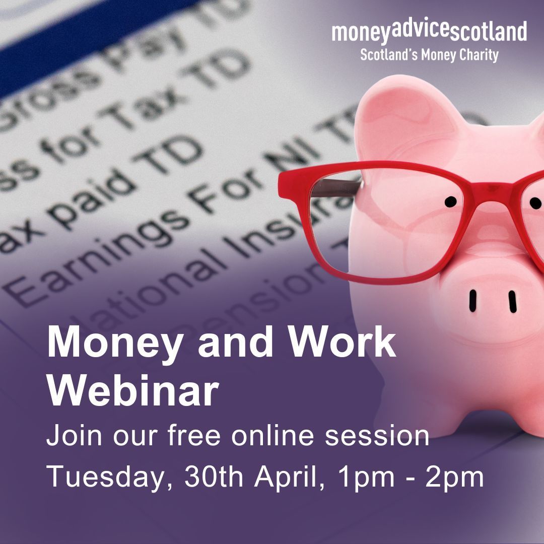 Join our free Money and Work Webinar on April 30th when we'll go through payslip information as well as your rights to pay and leave, minimum wage rates, and more. Book via buff.ly/43W8n57 for this relaxed, informative session aimed at the public.