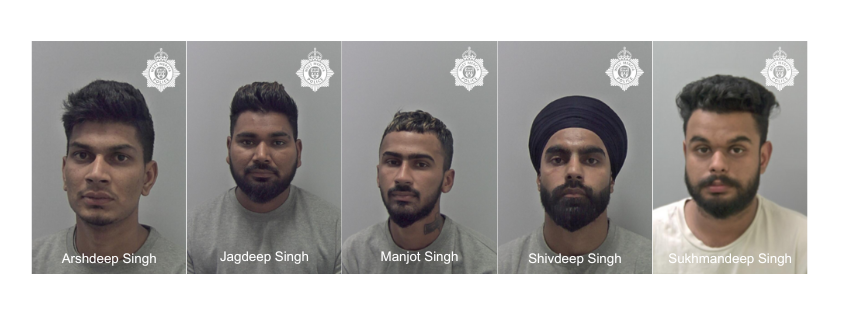 Four men guilty of murder and one guilty of manslaughter have been given a total of 122 years for the death of Aurman Singh in Shrewsbury on August 21, 2023. For the full story from court ⚖️ ➡️ orlo.uk/lzTPc