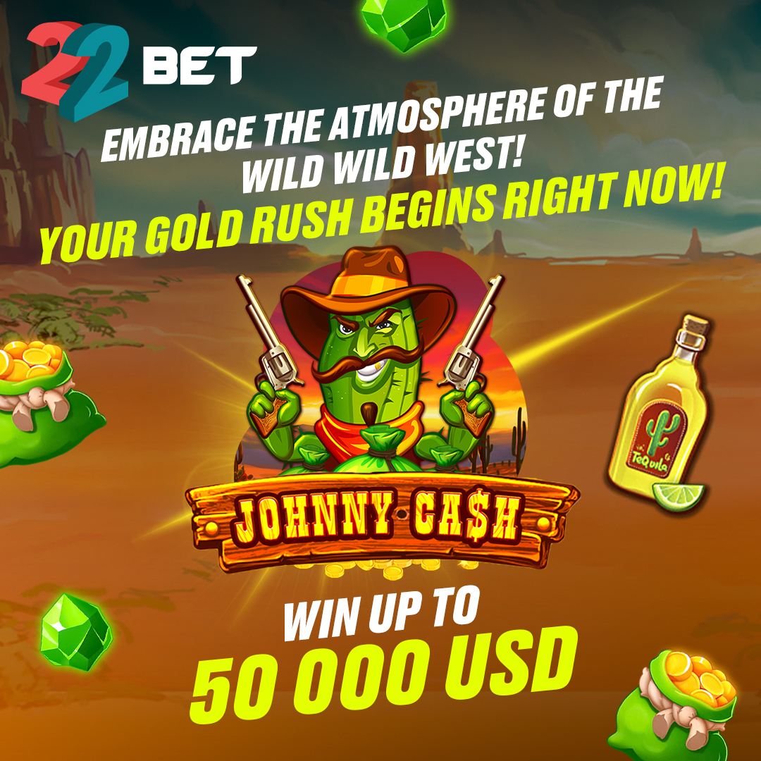 🤠🌵 Assist Johnny Cash the Cactus in his quest for bags brimming with riches and gold on his thrilling escapades! 🎮 Join the adventure at 22Bet. 👉 Provided by @BGamingO #22Bet #Bestodds #Switchto22Bet #Onlineslots #JohnnyCash