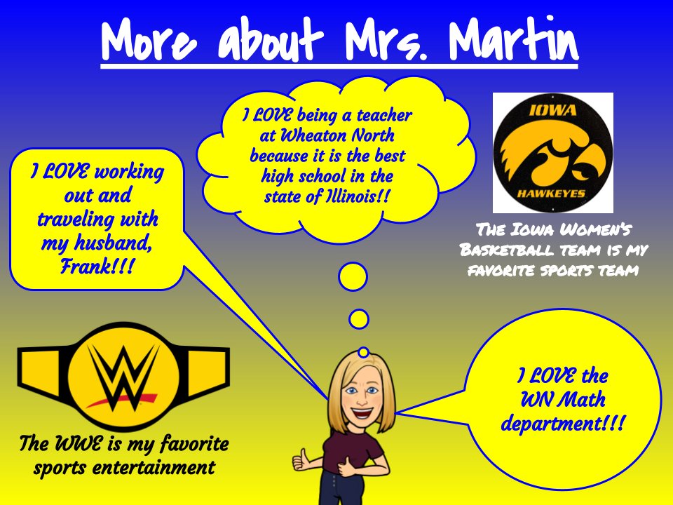 WNMathematics's tweet image. On her birthday weekend, we are spotlighting our very own, Mrs. Martin.  Mrs. Martin has been a Wheaton North mainstay since 1999.  Please join us in wishing the dedicated, passionate, and nurturing Mrs. Martin a very happy birthday weekend.