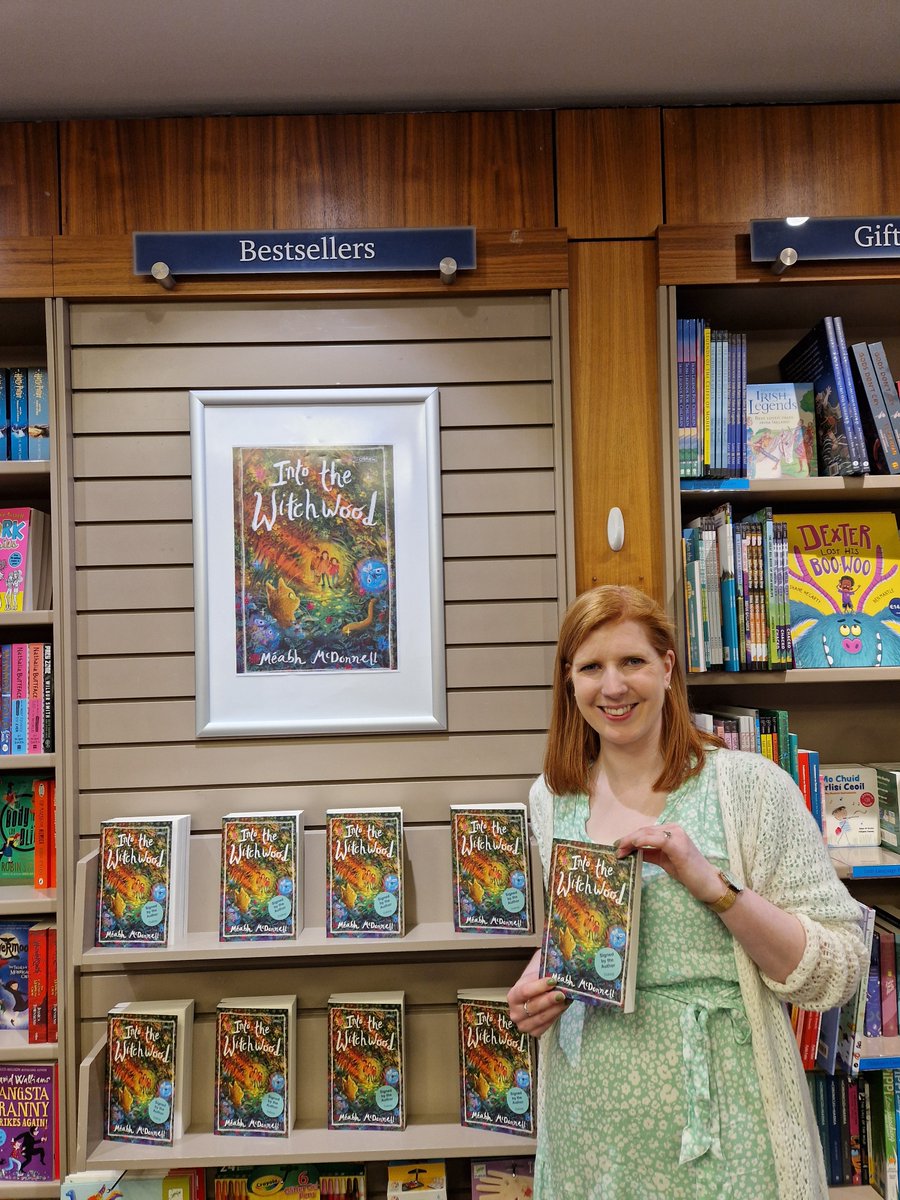 Signed copies of #IntoTheWitchwood now available in @DubrayBooks #GraftonSt! 📚🖊️ @meabhmcdonnell