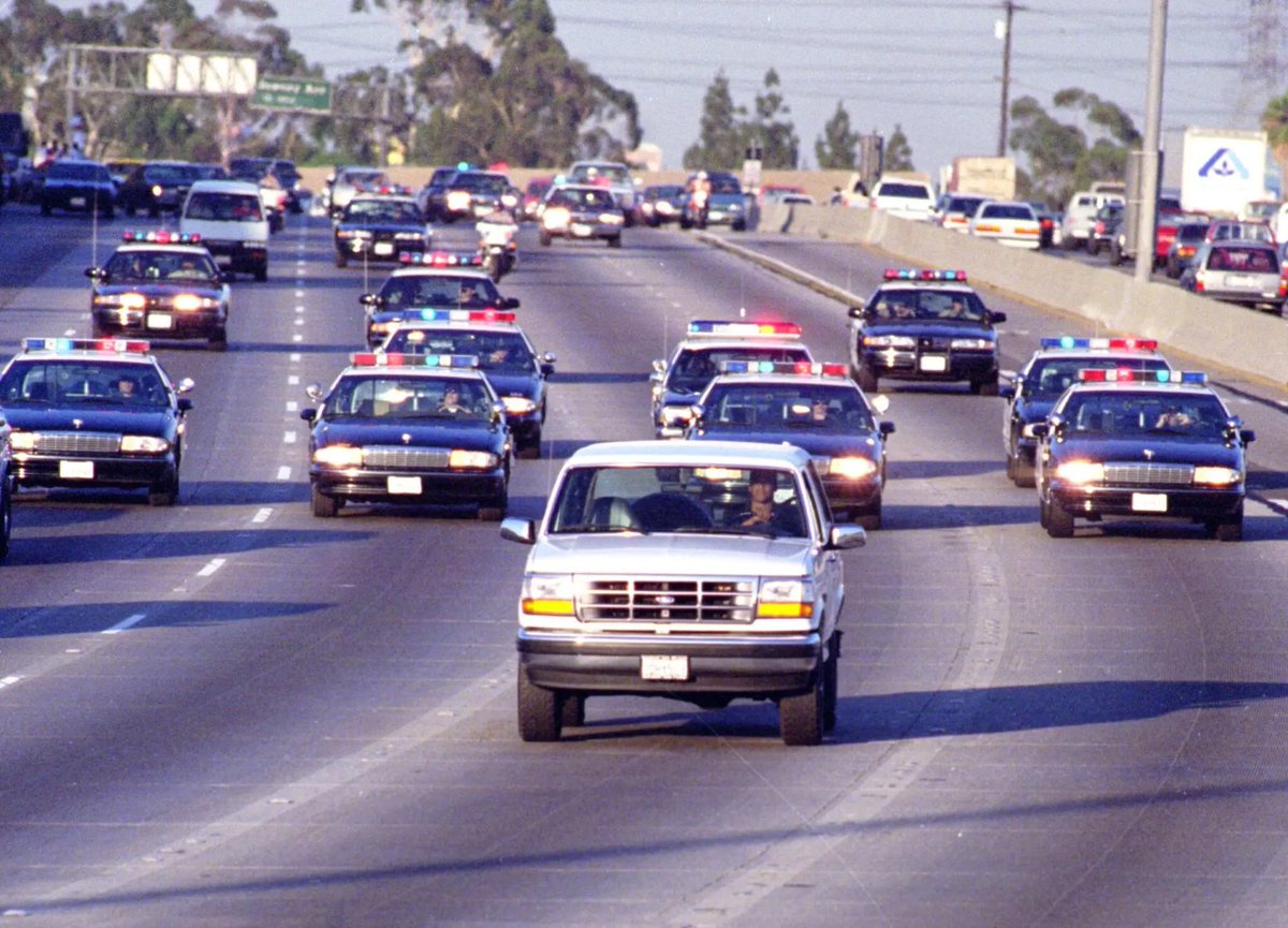 The infamous white Bronco that O.J. Simpson fled in is now in a crime museum in Tennessee.