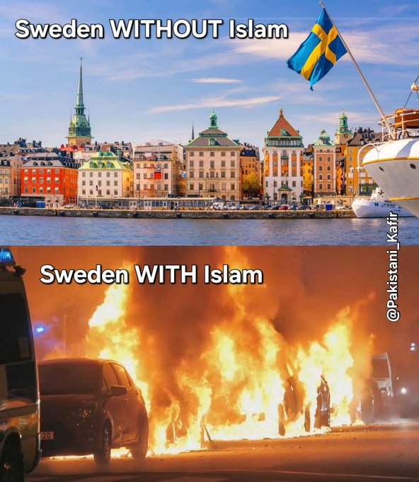 If you still follow Islam after leaving Islamic lands. Then Islam will follow you to your new land too.
<a href="/Pak_Kafir/">Pak Kafir</a>