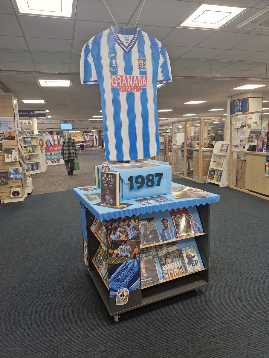 #pusb
Well Done Cov Central Library  !