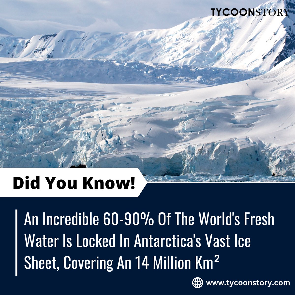 #DidYouKnow

#AntarcticIceSheet #watersecurity #climatechange #PolarIce #waterconservation #naturalwonders #glacialresearch #IcyDelights #frozenreservoirs #earthscience #hydrology #AntarcticDiscovery #waterawareness #ecosystempreservation