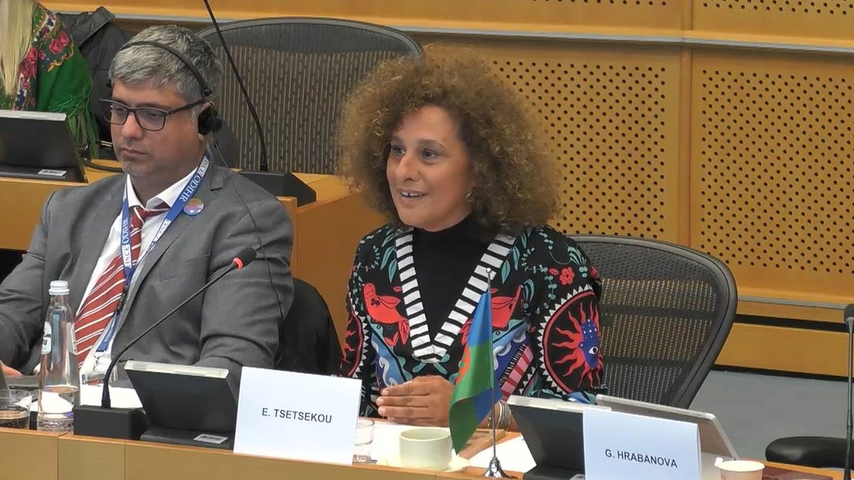 Eleni Tsetsekou, Roma and Travellers Team, @coe: 'Why did it take us all so long to acknowledge the Roma victims of Holocaust? Why it took until 2022 to recognise the necessity of teaching Roma History. And we all know that the answer to this is #antigypsyism.'