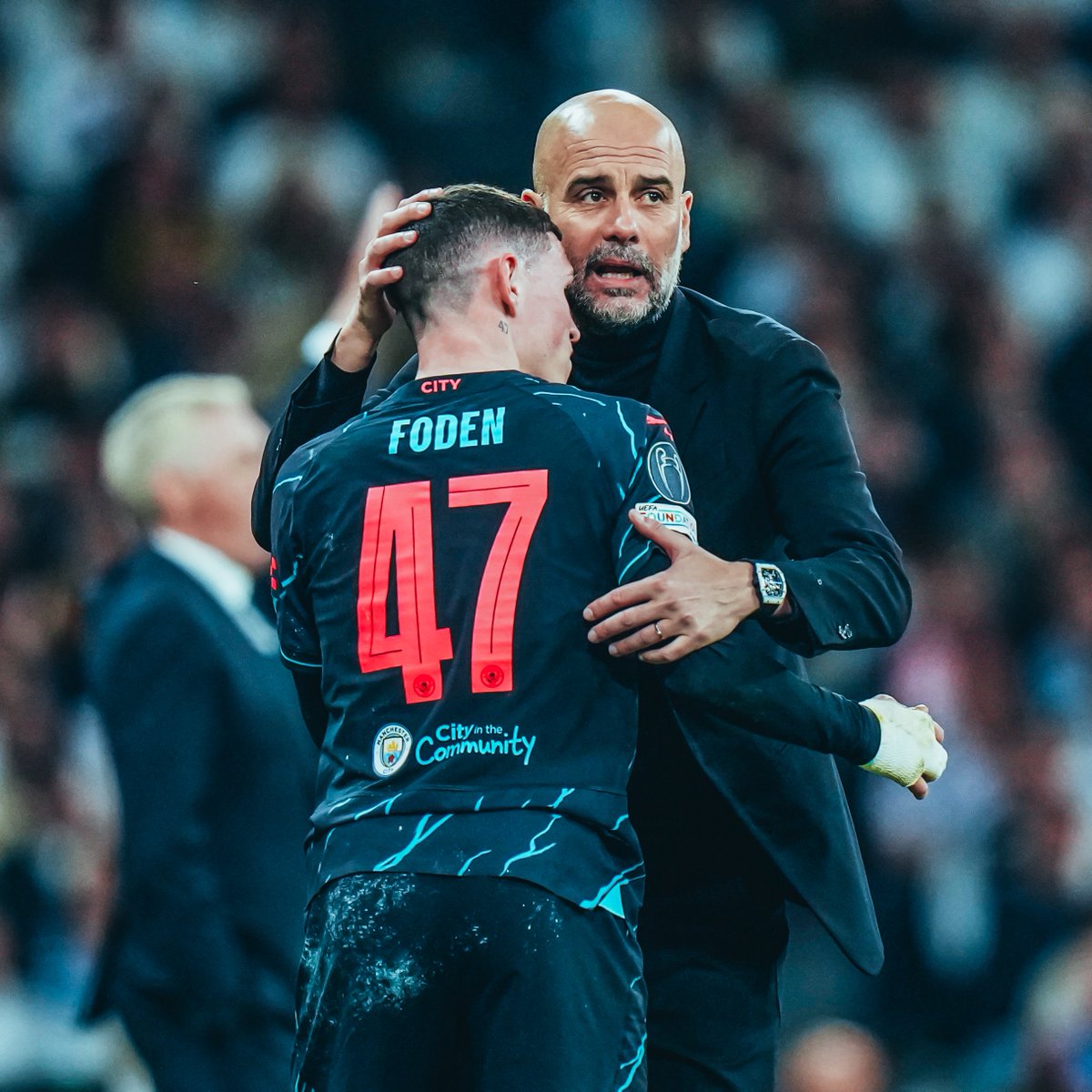 PEP 💬 (On Phil Foden update) I would like to tell you but I didn't speak to the doctors. After the press conference, we have a meeting and we will see.