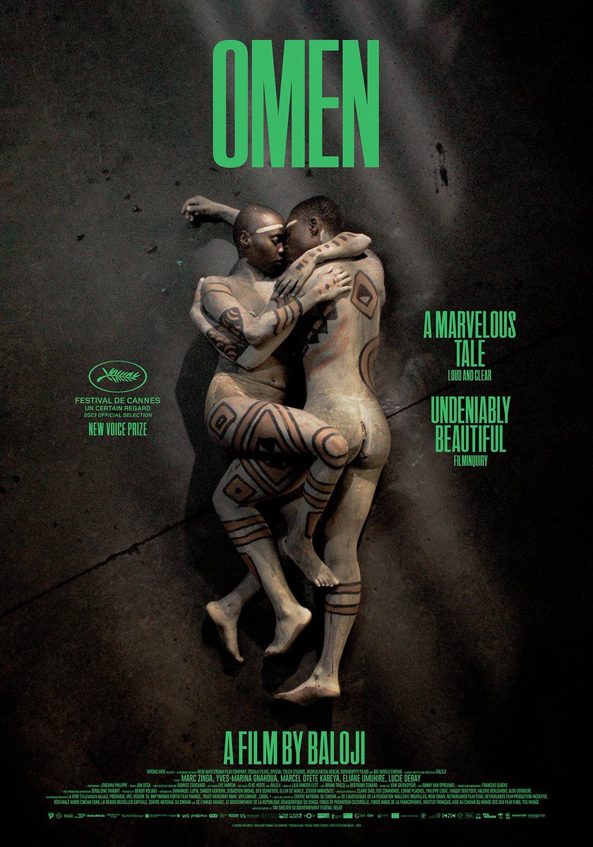 Debuting in select theatres this weekend is #Omen from director @BALOJI. The film is the #InternationalFeature submission from Belgium about a young Congolese man who returns to his birthplace to confront the intricacies of his family and culture. @utopiamovies