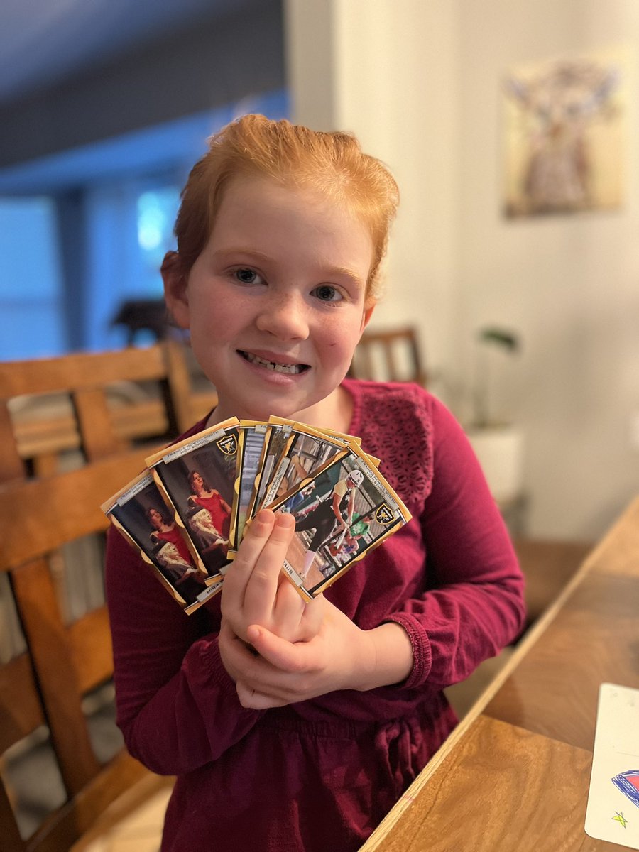 This morning my daughter showed me all of her Howell North trading cards she got from school!  I love North’s SHIELD program and the community they are building with our young students.