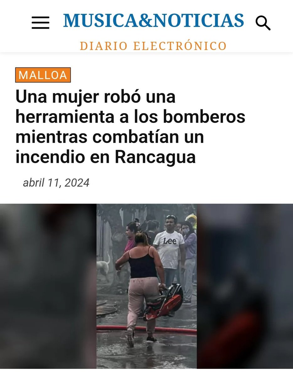 Bomberos de Chile tweet media