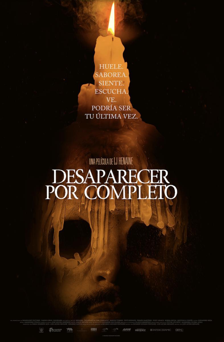 Se estrena en Netflix la siniestra DESAPARECER POR COMPLETO, la película de terror que ha triunfado en la taquilla mexicana y se perfila como un combo de NIGHTCRAWLER y THINNER, en la que un periodista fotográfico sin escrúpulos se va quedando poco a poco sin los cinco sentidos.