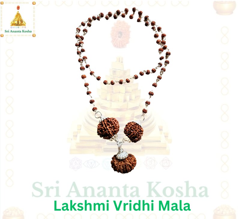 Jai ShaktiShiv 🙏 Lakshmi Vridhi Combination:- Our most sold combination to help in boosting fortune, wealth and abundance. It removes hurdles, over thinking, ego and laziness from wearer. It bestows great marketing skills and relationship. 20% discount on all Rudraksha till…