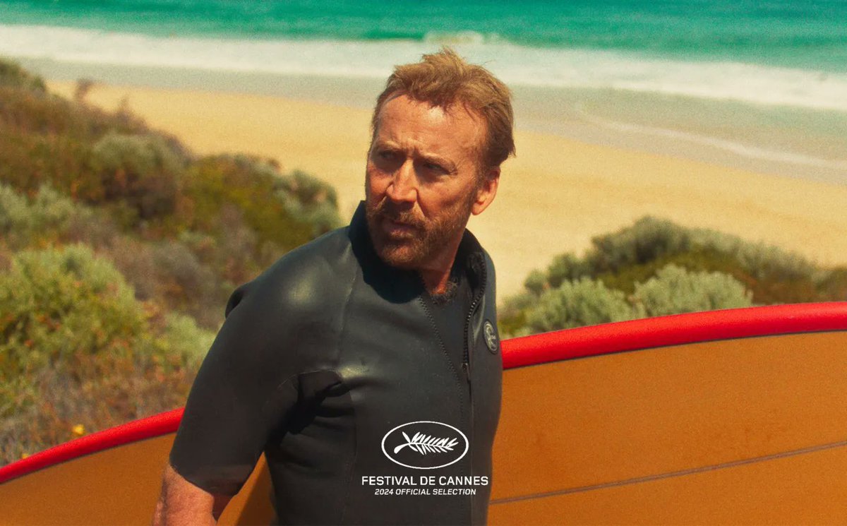 Nicolas Cage é destaque em imagem inédita de 'The Surfer', novo filme do diretor irlandês Lorcan Finnegan que terá sua premiere no @Festival_Cannes desse ano.🔥🎥

#thesurfer #nicolascage #lorcanfinnegan #cannes #cannes2024