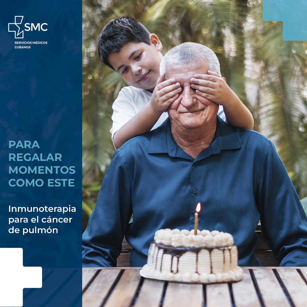 ¡Disfruta la vida con tu familia! La inmunoterapia puede ser la clave en la lucha contra el cáncer de pulmón. 💪🫁👨‍⚕️

Descubre más sobre CIMAvax-EGF, una esperanza cubana en la lucha contra esta enfermedad.  bit.ly/43T7bQe

#CáncerDePulmón #Inmunoterapia #CIMAvax