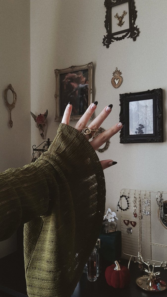 These sleeves serving cvnt(y dilophosaurus couture). My friend said whimsigoth fashion would suit me and that definitely impacted some of my purchases.