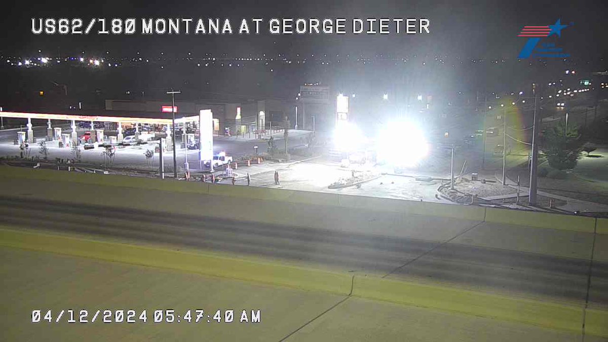 🚧Heads up, drivers! Crews continue to work on Mesa at Resler leaving the area down to one lane and all eastbound lanes on Montana at George Dieter are closed. Watch for detours and slow down. Live traffic map 🗺: kfoxtv.com/traffic