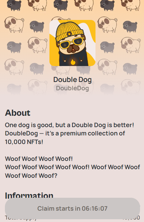 SanjayKuma69910's tweet photo. Join link - https://t.co/Y7w37lY4dA
Timing : - 11: 30PM IST
@SenderLabs #freeairdrop #hot #DOUBLEDOG
#double_dog #doubledog #nft #hotmint #firstmint #hotmintpad https://t.co/cpOvQepF7p