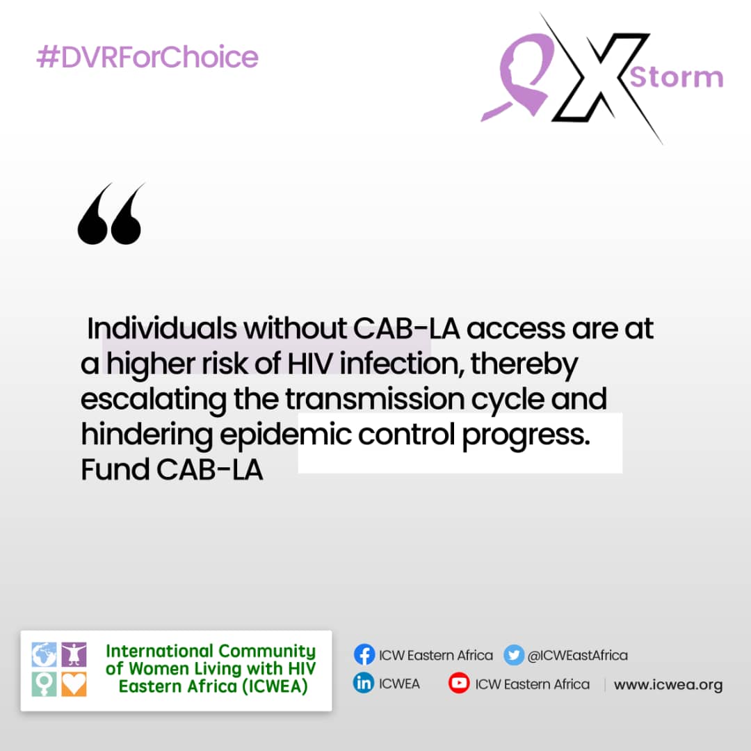 The long-term injectable HIV prevention tool should be at the disposal of every AGYW so as to prevent spread of HIV amongst this population. #Choicemanifesto @icwea @UNAIDS @HIVpxresearch @GovUganda @KeiraShakie @MugaluNathan