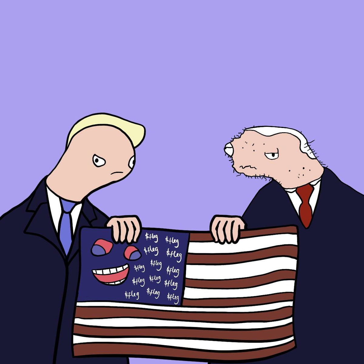 Divided by the Tickers, United by the $FLEG

Enter the realms of the new meta  
 AmEriCAq4JpHxZNBNEaKJb1VRptQGv1CRHz5ytNqBpN  

Proof is in the CA (AmEriCA) 🇺🇸🇺🇸🇺🇸

$Boden $Tremp 
<a href="/boden4pres/">Jeo Boden</a> <a href="/dolandtremp_sol/">doland tremp</a>