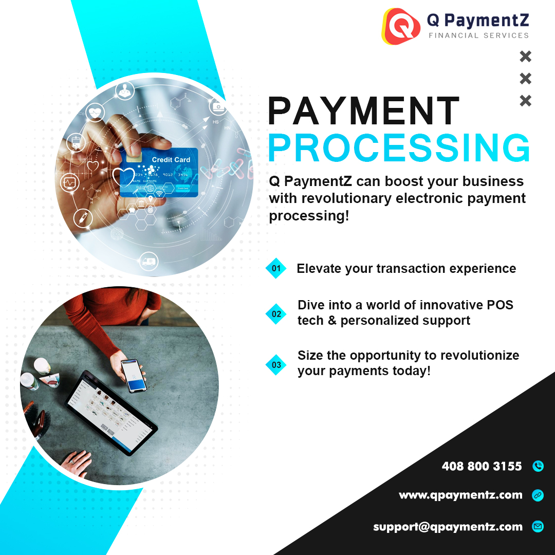 QPaymentZ can boost your business with revolutionary electronic payment processing!
Elevate your transaction experience
Dive into a world of innovative POS tech & personalized support
Size the opportunity to revolutionize your payments today!
#paymentprocessing #onlinepayment