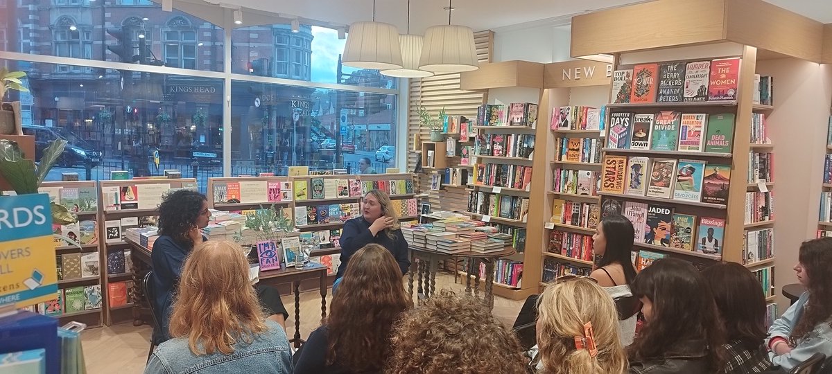 Thank you everyone who came out last night for our wonderful event with Sheena Patel and @msamykey 💙 We had a blast! Keep up to date with our upcoming events on our website waterstones.com/events/search/…