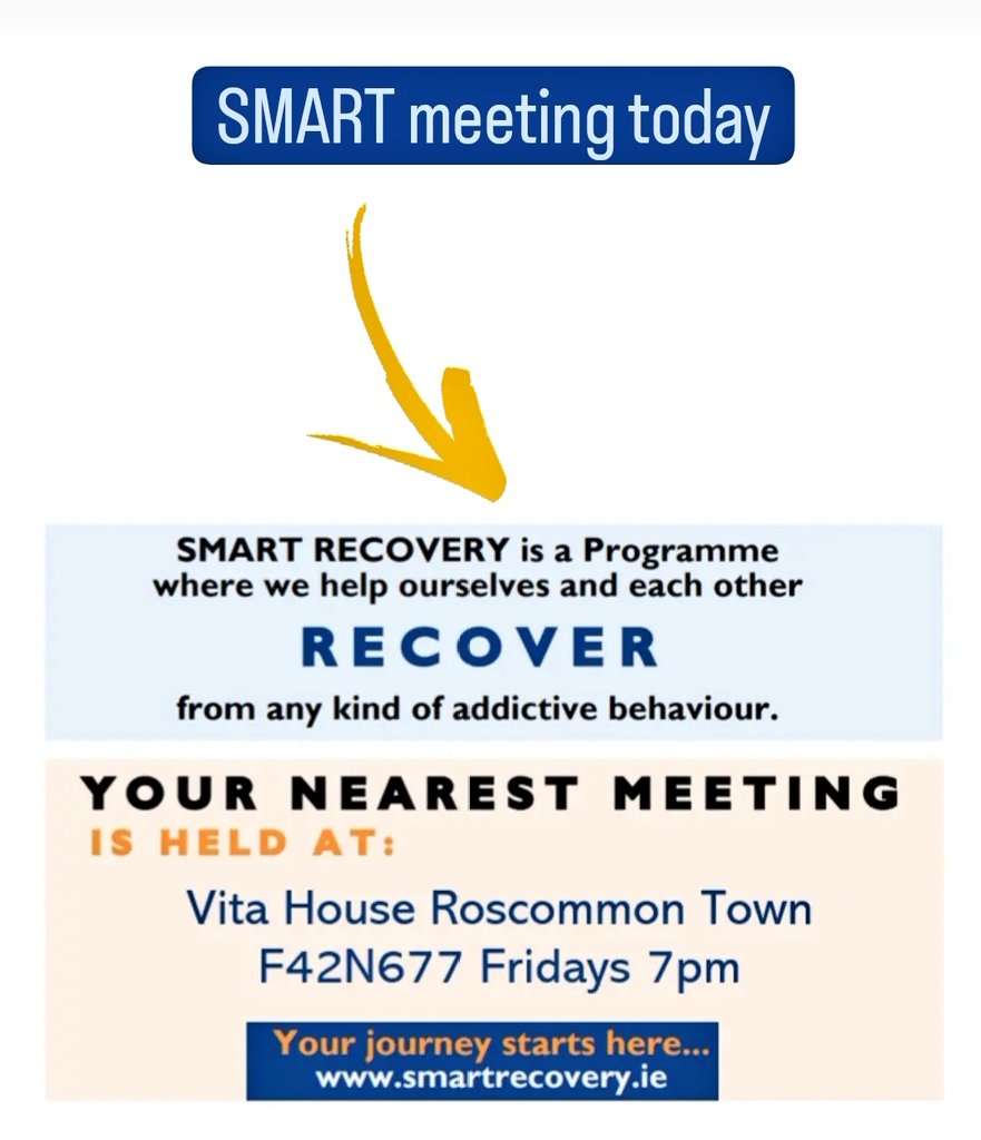 SMART Recovery Roscommon (@SmartRoscommon) on Twitter photo 2024-04-12 11:54:41