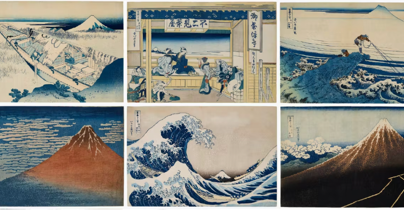 Barnebysuk's tweet photo. Discover the collector behind the $3.56 million sale of Hokusai's masterpiece, 'Thirty-Six Views of Mount Fuji':