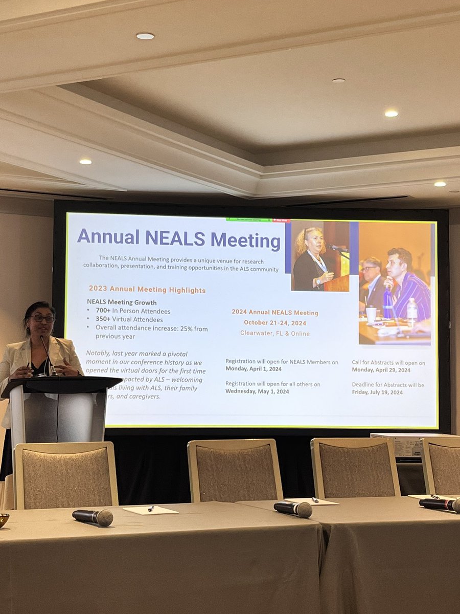 I am at NEALS leadership meeting. I am so sad inside, but my brain is occupied by thinking how to improve clinical trials and my heart pounds with ❤️ towards ALS patients and all patients out there waiting for effective cures.
