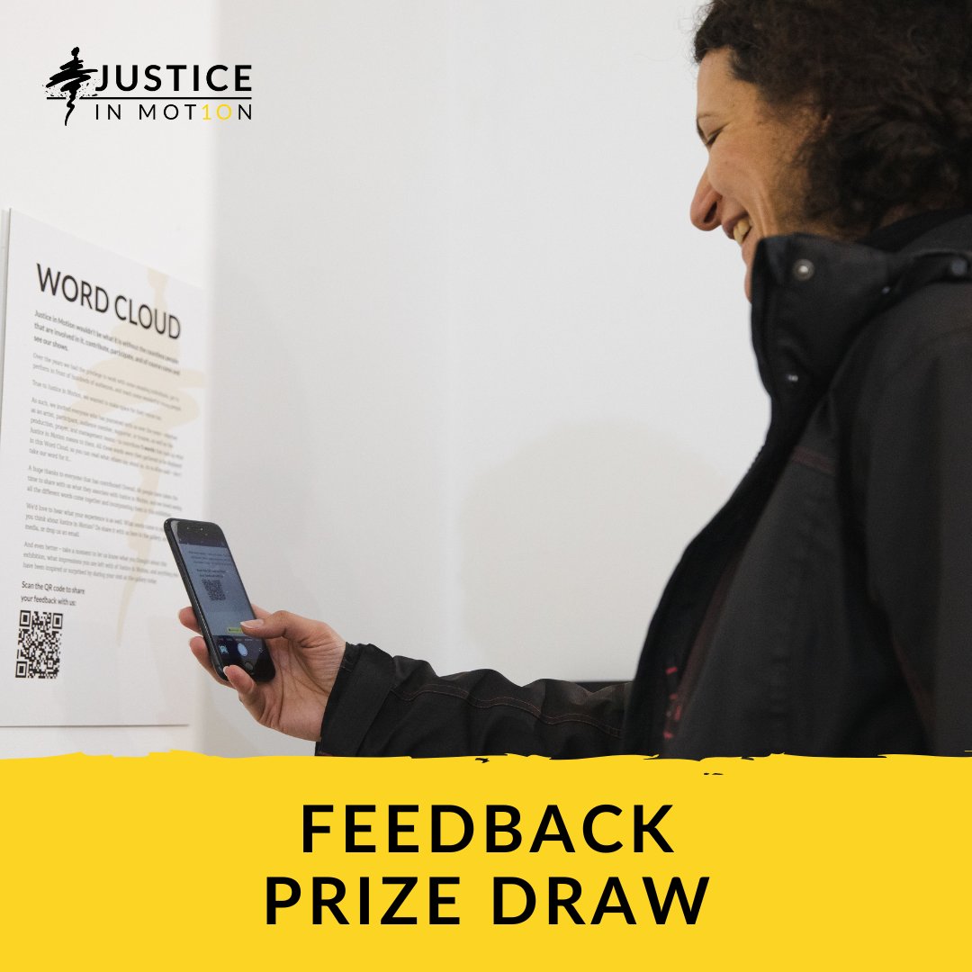 Saw our 10 Years in Motion exhibition @ArtsatOFS or participated in one of the events? Submit your feedback by Wednesday 17th April for a chance to win a @JusticeMotion coffee mug! Exhibition - forms.gle/fo7XJfConf6N5o… Events - forms.gle/m2CaKatDe5DVfb…