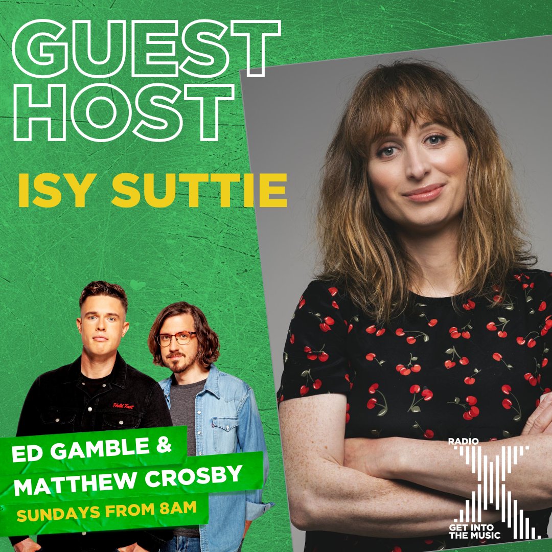 Crunch 'n' Corner are back! No @edgamblecomedy this week as he's trapped down a well* but the brilliant @isysuttie is sitting in with @matthewcrosby Tomorrow from 8am! *on tour or something