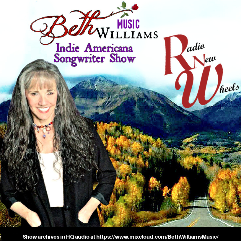 Today 3:30 pm (MT USA) (23:30 Dutch time) * at Radio New Wheels * Beth Williams The Indie Americana Songwriter Show . . #americanasongwriter #indiesingersongwriter #Americana #bethwilliamsmusic #countrymusic #radio new-wheels.nl