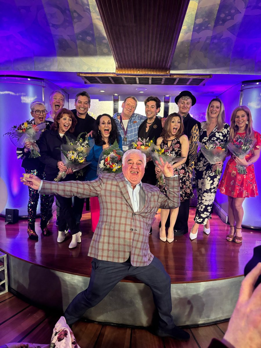 @ActingforOthers Golden Bucket Awards pic of ambassadors and presenters yesterday and me the shy and retiring Co-Chair at the Delfont Room @DMTWestEnd Big thank you to all involved a very special day