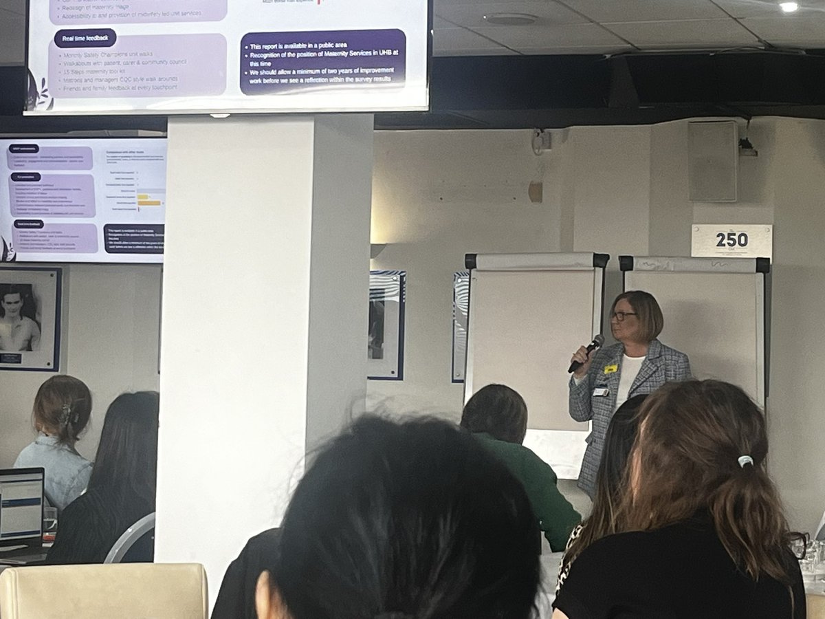 Inspiring presentation from @ella_vitue about how we can improve our maternity service @uhbtrust during our maternity and neonatal engagement event @sallyONeill4 @charlec17 @Toni73015101 @ClaireDeakin31 @jodymariehanson