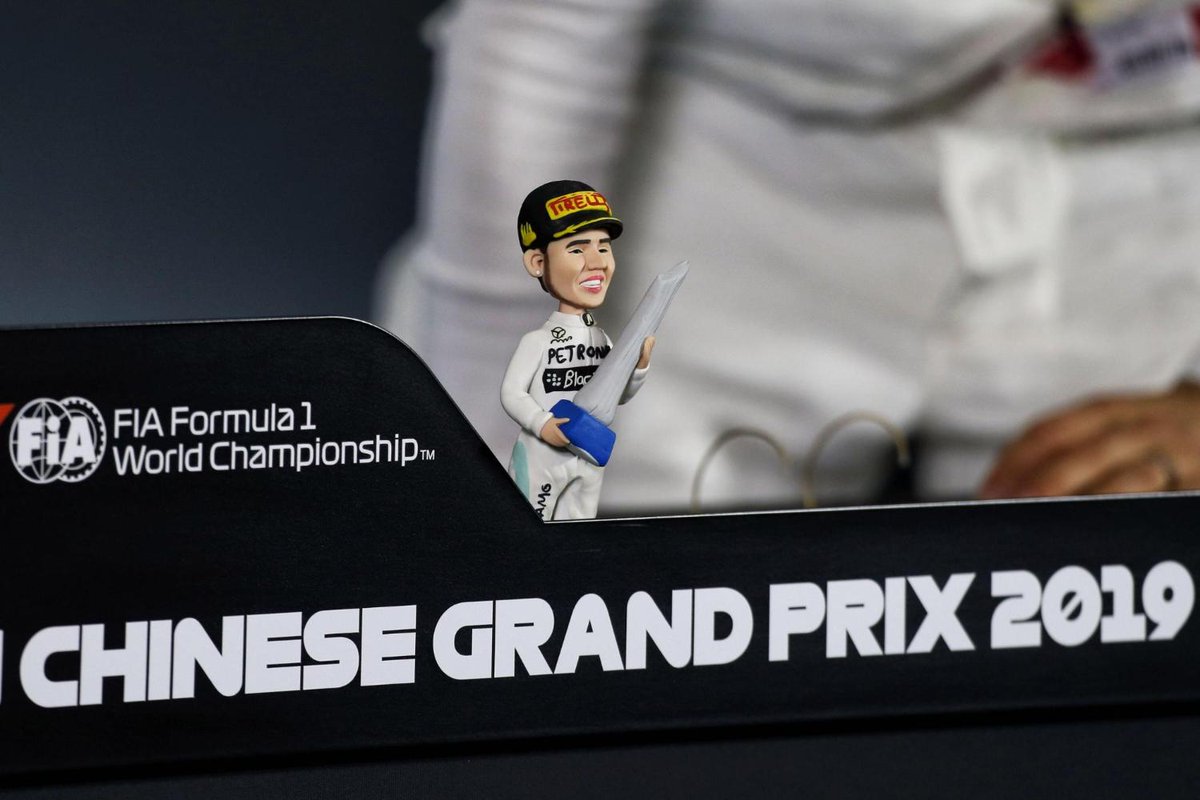 Can we start the petition for the winner of this year's #ChineseGP to be given miniature statues of themselves? #F1 #LewisHamilton