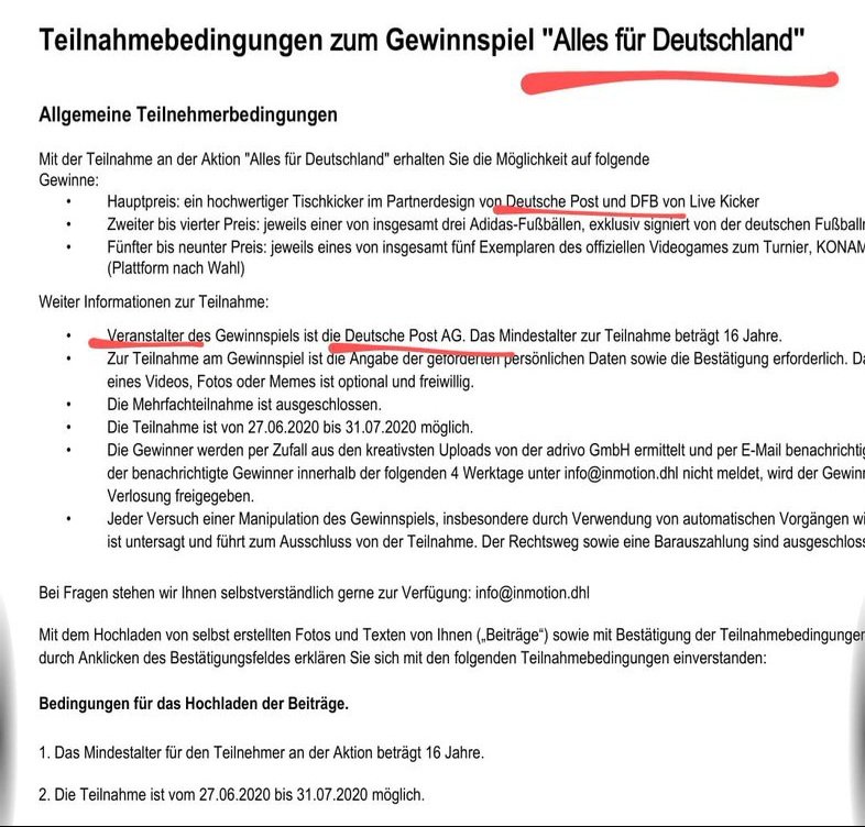 Faktencheck: #Höcke behauptete beim #TVDuell, die Deutsche #Telekom AG habe mit 'Alles für Deutschland' geworben. Das ist - im Gegensatz zur Deutsche #Post AG - für die Telekom nicht nachweisbar.