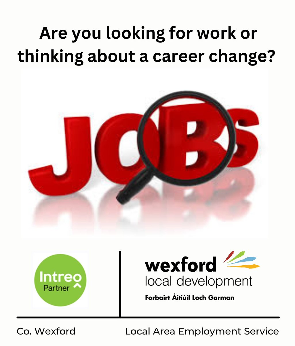 Today's virtual jobs board from our #LocalAreaEmploymentService team is available here: facebook.com/photo/?fbid=82… Good luck with your job applications! #jobfairy #wexfordjobs