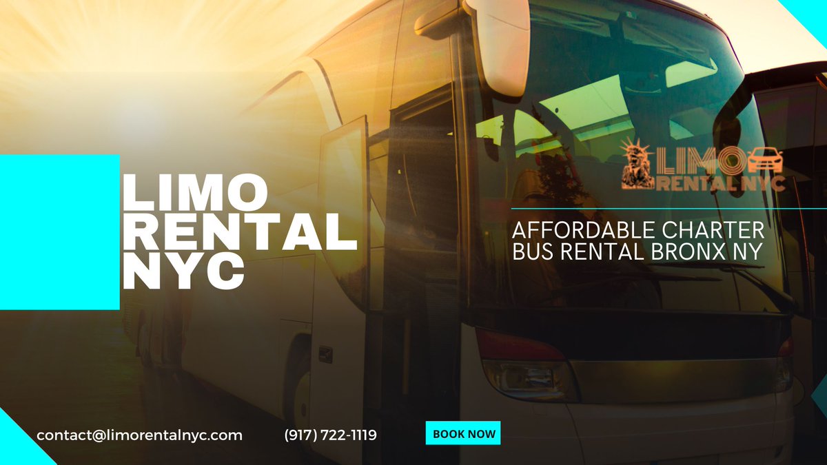#AffordableCharterBusRentalBronxNY
Need an #AffordableCharterBusinBronxNY? Look no further! #LimoRentalNYC offers comfortable, reliable charter buses at budget-friendly rates. Book your ride today and travel stress-free!' 🚌💼 #BronxNY #CharterBusRental #BlackCarServiceBronxNY