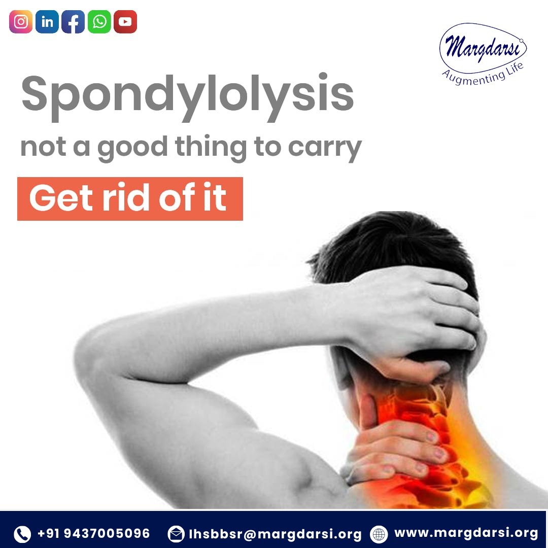 Don't let back pain hold you back! Spondylolysis can be a pain, literally. But at Margdarsi Foundation, we have the expertise to help you get back to living your life. Schedule a consultation today and explore treatment options for a pain-free future!