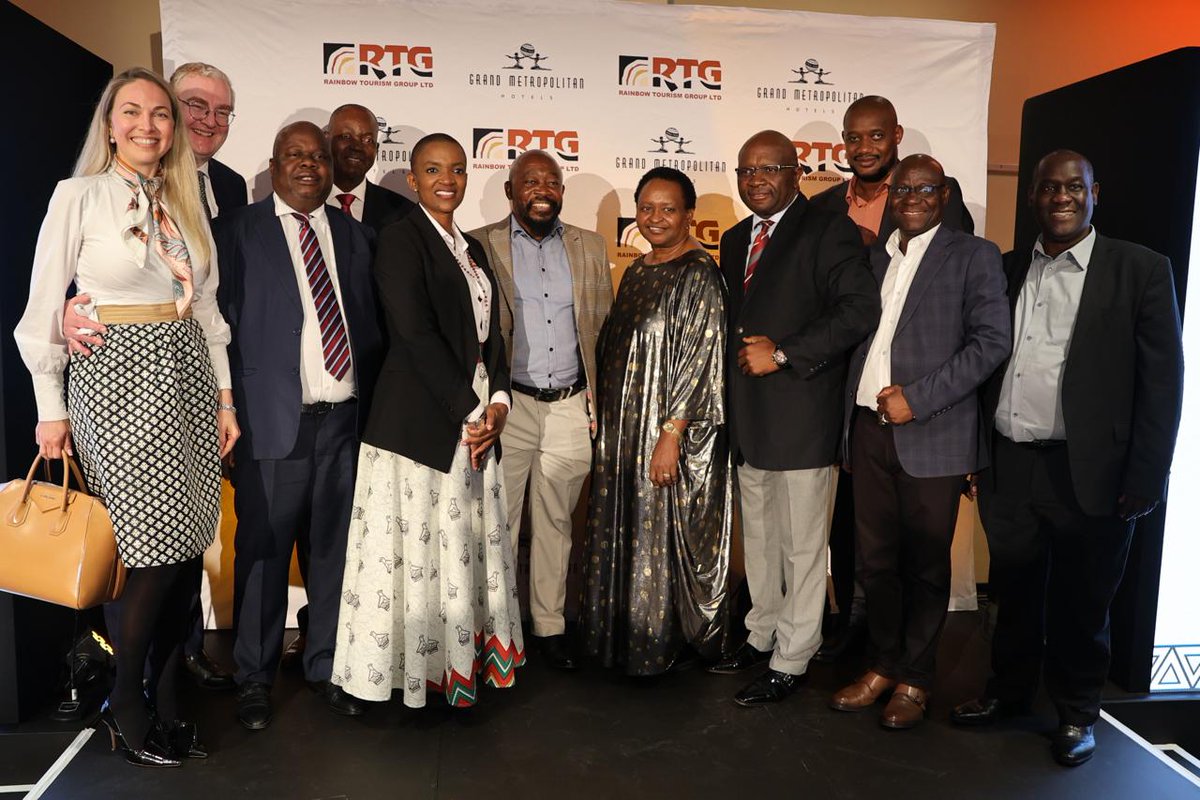 On the sidelines of the World Travel Market Africa 2024, the Minister of Tourism and Hospitality Industry Hon Barbara Rwodzi officiated at the launch of a strategic partnership between Rainbow Tourism Group and Grand Metropolitan Hotel, a Swiss based company in Capetown. The two…