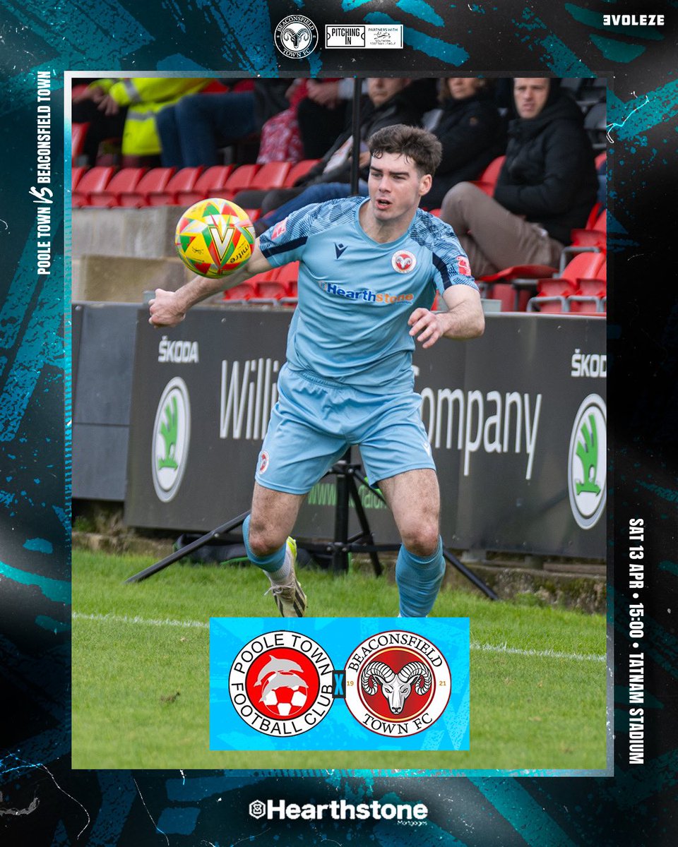 It’s the Dolphins vs the Rams! 🐬 🐏 We’re off to Dorset tomorrow to take on @PooleTownFC who sit just one place below us in the table. Come on you Rams!