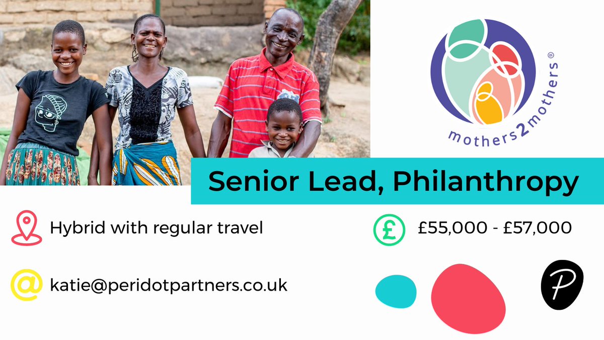 🩺Join the empowering @m2mtweets as Senior Lead, Philanthropy, to spearhead the delivery of the global philanthropy strategy that will ensure essential healthcare reaches those who need it the most across sub-Saharan Africa. peridotpartners.co.uk/jobs/senior-le…