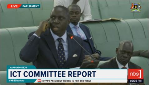 Hon. Nsereko Muhammad: The reason why we are seeing people misusing social media probably is simple, we have not taught them how to use social media applications for their own benefit. #PlenaryUg #NBSParliamentLive #NBSUpdates