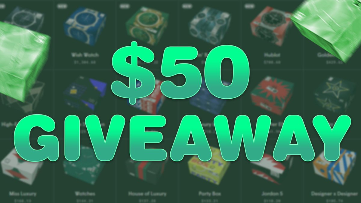 💰$50 GIVEAWAY!💰

✅RT + Follow @realcsgomercy  
✅Like + subscribe youtu.be/zEBbXN6rNko?si…  (Proof)

⏳Rolling in 7 days on @Csgomercyga
#csgo #csgogiveaway #giveaway