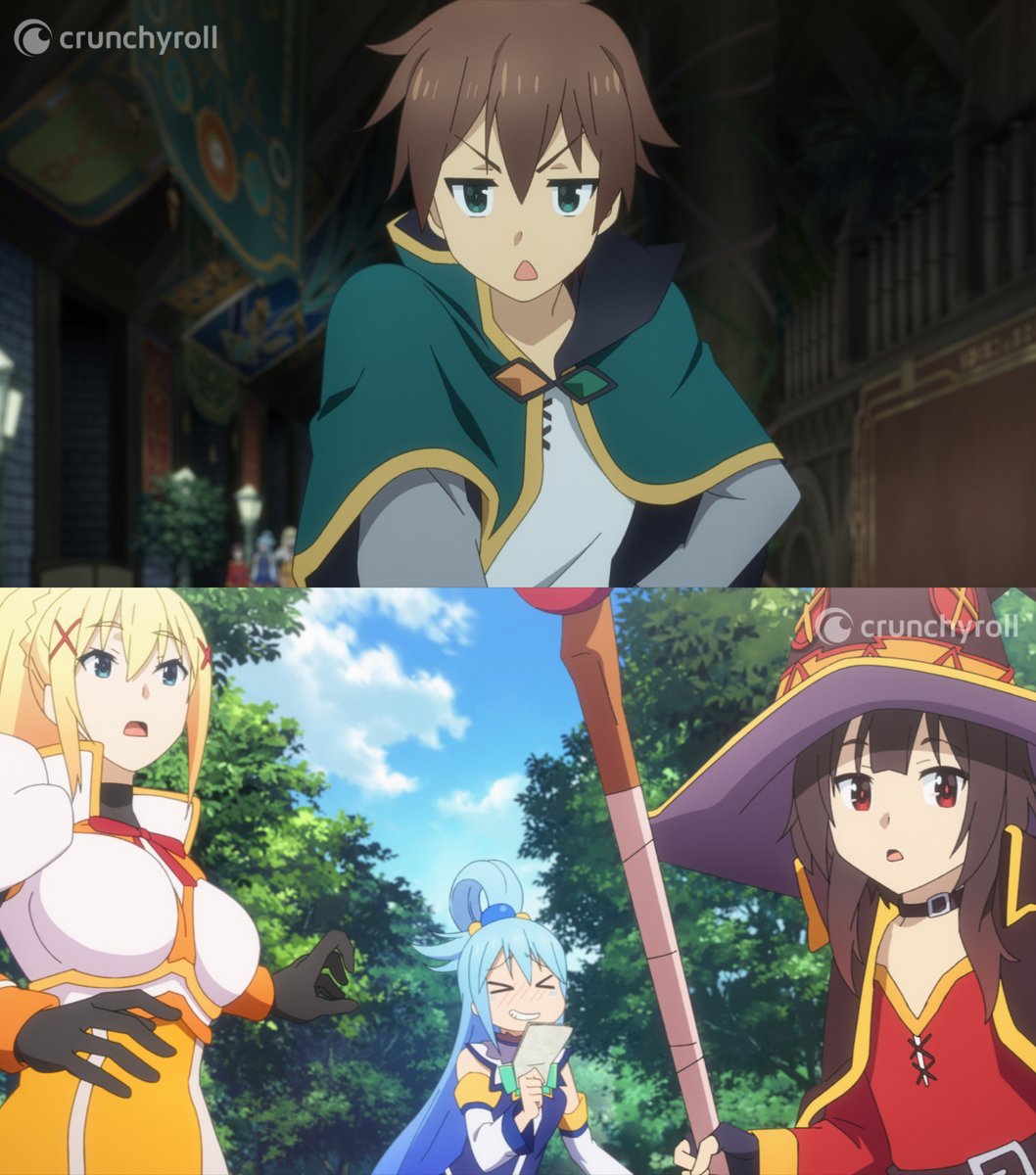 They are back 🔥 (via @Konosuba_Anime)