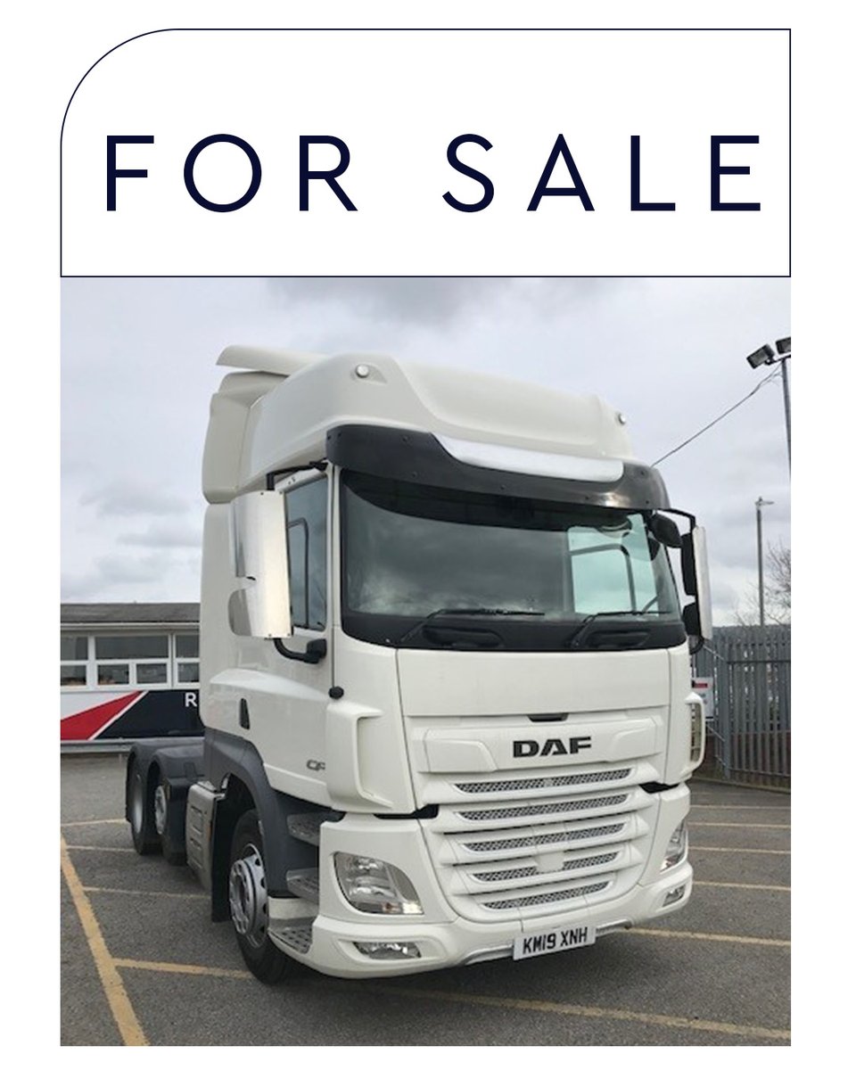 Another great DAF available. This 530 HP DAF CF 6x2 pusher comes complete with Astronic gearbox, Space cab, full service history and one full years MOT. Think this looks like the next addition to your business? Give us a call, 01622 580950. #trucks #business#DAF#usedtrucks