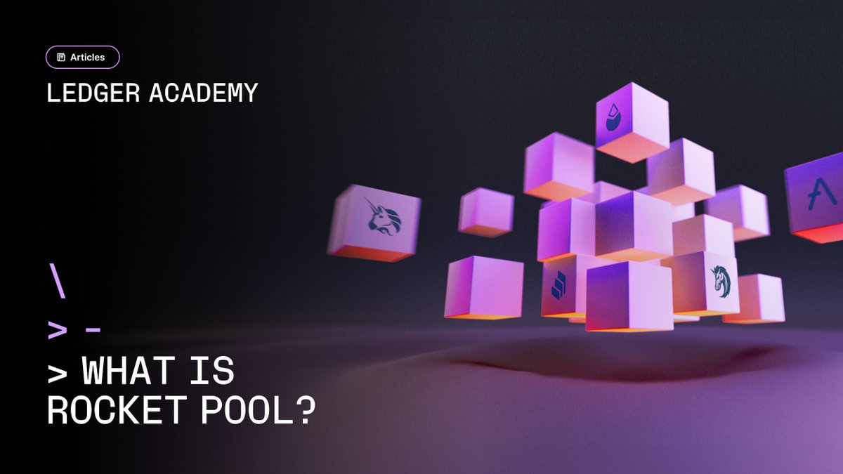 Ledger's tweet photo. .@Rocket_Pool is a liquid staking platform for Ethereum, available via Ledger Live. It allows users to stake with less than 32 ETH while keeping control of their funds.

Explore how Rocket Pool simplifies staking, while Ledger keeps your assets secure: 
https://t.co/fIrGzlYBbH https://t.co/EE8Z9E2uWK