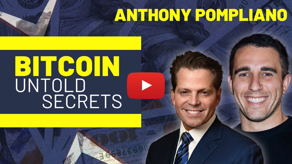 Wealthion1's tweet photo. Anthony Pompliano, the founder of Pomp Investments and a leading figure in cryptocurrency investment joins Anthony in a conversation that cuts through the noise of the financial and crypto worlds. https://t.co/sWK74nD0Qa https://t.co/gqRsKilDdP