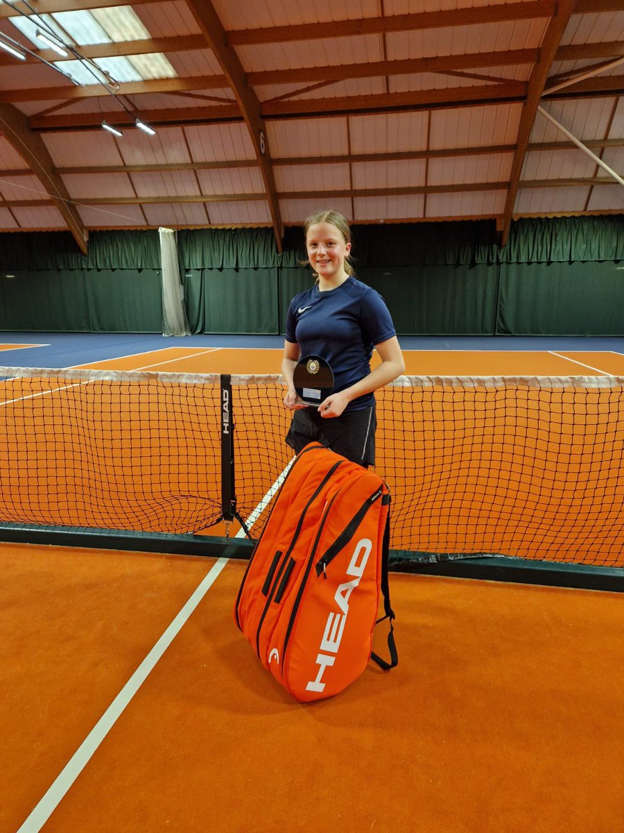Another great day for Olivia- she finished as U14 winner of G3 <a href="/AvonTennisUK/">Avon Tennis UK</a>  tournament loosing only 6 games in 3 matches.

<a href="/TeamBathTennis/">TeamBath Tennis</a> 
<a href="/RalphAllenBath1/">Ralph Allen School</a> 
<a href="/LTACompetitions/">LTA Competitions</a> 
<a href="/the_LTA/">LTA</a>