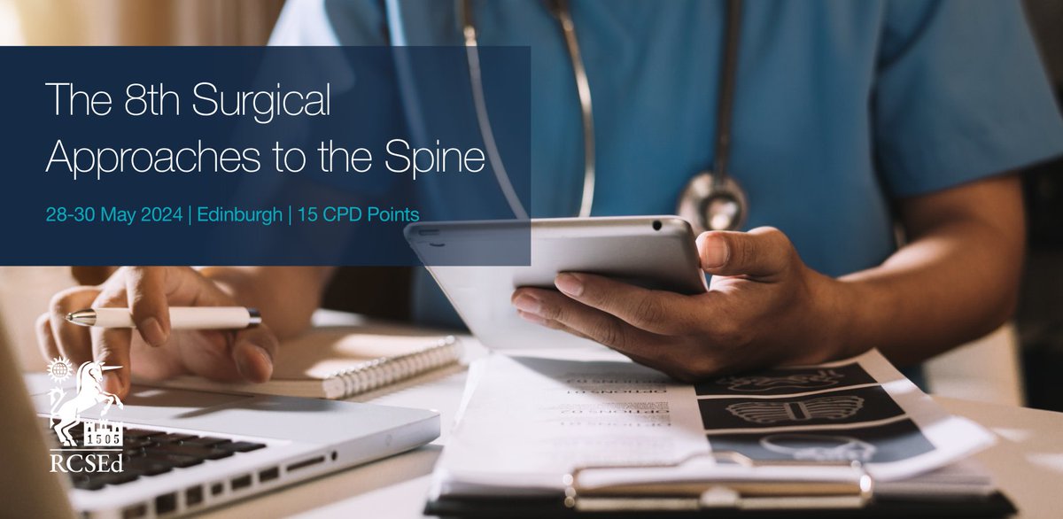 Join us for the 8th Surgical Approaches to the Spine course! Learn safe approaches to all spine levels and more. Perfect for neurosurgical and orthopaedic spinal trainees. Register here: tinyurl.com/5ehnztyk