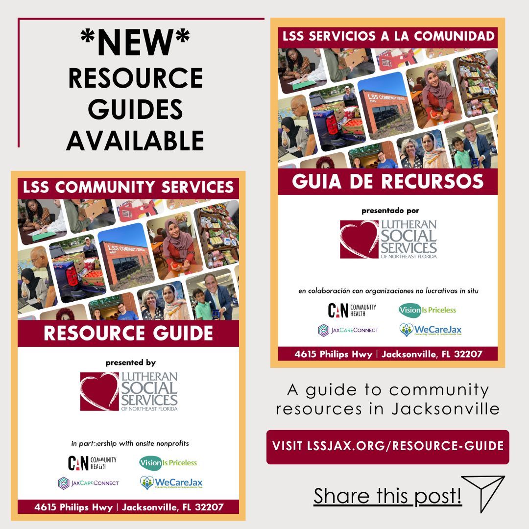 Our updated resource guides are now available with a new look and expanded info on Jacksonville's community resources! 📚✨ Plus, we've got a Spanish version ready, and we're working on translations in other languages too! Stay tuned for more updates! buff.ly/3U5w6MU